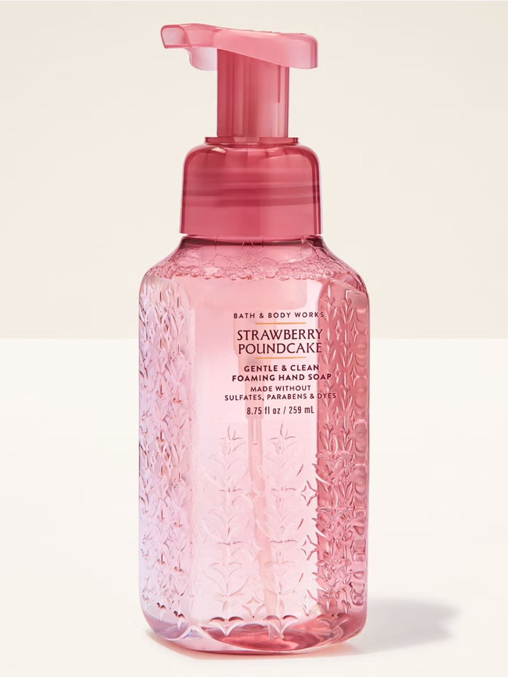 Bath & Body Works Strawberry Poundcake Gentle & Clean Foaming Hand Soap